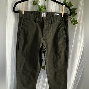 GAP Women’s Dark Olive Green Chinos